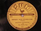 SUN 211 MALCOLM YELVINGTON Drinkin' Wine Spodee-O-Dee  HEAR