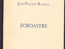 partition Jean-Philippe Rameau, Zoroastre