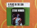 STEVIE WONDER A Place In The Sun 45 rpm PICTURE SLEEVE ONLY Tamla 1966 Soul