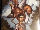 Circa survive blue sky noise, Cloudy Clear With Blue, Yellow, And Red Splatter 