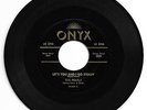 HARD TO FIND DOO WOP 45 PEARLS LET'S YOU AND I GO STEADY ON ONYX  VG ORIGINAL