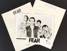 FEAR More Beer ORIGINAL 1985 PRESS KIT Restless Records Punk Lee Ving RARE