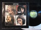 THE BEATLES let it be UK early Re LP PCS.7096 VG+