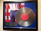 BRUCE SPRINGSTEEN Platin Award (no RIAA) Rock Pop Art Award Born to the USA
