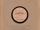 ORIGINAL PERCY PHILLIPS KENSINGTON ACETATE UNKNOWN ARTIST SPOKEN WORD HEAR  NM