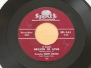 HENRY HUSTON (THE RAINDROPS) Heaven In Love/Little One 45 Rare Doo Wop HEAR