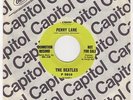 '67 BEATLES MINT- PROMO Penny Lane/Strawberry Fields Forever CAPITOL 5810 LOOK