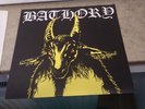 BATHORY - BATHORY (DEBUT ALBUM) - LP VINYL YELLOW GOAT COVER REISSUE NM X461