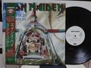 IRON MAIDEN / ACES HIGH, RARE PROMO SAMPLE JAPAN ORIG. 1985 LP w/OBI & INSERT NM