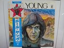 NEIL YOUNG / SAME, RARE JAPAN ORIG. 1971 LP w/ROCK AGE OBI & INSERT EX+