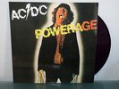 AC/DC Powerage Reissue Vinyl LP Dark Purple Color Wax Rare EX/EX Highway Voltage