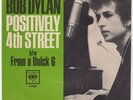 '65 Classic BOB DYLAN Promo Positively 4th Street M- DJ Picture Sleeve UNPLAYED