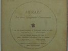 Mozart Lola Bobesco/ Cappone Ristenpart Violin Discophiles Francais DF 730.03