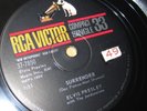 Elvis Presley/Jordanaires Compact 33 rpm vinyl Surrender b/w Lonely Man Used