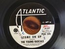 YOUNG RASCALS WLP 45 AUTOGRAPHED BY GENE CORNISH COME ON UP/ WHAT IS THE REASON