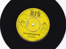 RIO/ YOU DON'T KNOW ME - ROY PANTON // DR. NO - BABA ROOKS (64 SKA 7