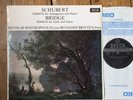 SCHUBERT BRIDGE LP SONATA ROSTROPOVICH BRITTEN UK DECCA W/B SXL 6426 NEAR MINT