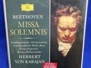 LP KARAJAN BEETHOVEN MISSA SOLEMNIS / ** STEREO *** DGG BOX ** STILL SEALED ****