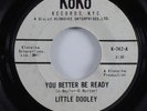 Northern Soul 45 LITTLE DOOLEY You Better Be Ready KOKO promo HEAR
