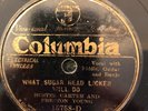 Columbia 15758  Carter & Young WHAT SUGAR HEAD LICKER WILL DO 78 rpm EE+1931