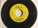 THE HEARTS J & S 10002 IF I HAD KNOW / THERE ARE SO MANY WAYS DOO WOP 45 RARE