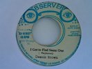 DENNIS BROWN I Got To Find Someone OBSERVER Reggae 7