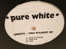 Unity ?– Tru D'Light EP - PW 04 - White label - Rare Hardcore - 1993