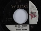 Northern Soul 45 MAXINE BROWN One In A Million WAND promo HEAR