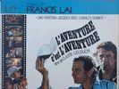 BOF OST LP L'Aventure c'est l'Aventure Johnny Hallyday Francis Lai