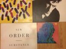 New Order Substance 1987 Original Vinyl  Lp + Low Life,+12”& 7”Singles, factory