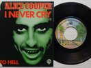 ALICE COOPER 'I Never Cry' 1976 French 7