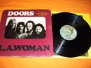 DOORS L.A. Woman LP (1971) orig window sleeve in shrink w/hype sticker