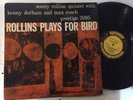 SONNY ROLLINS - rollins plays for bird - PRESTIGE 7095 446 w 50th DG RVG