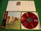 Pink Floyd Atom Heart Mother Japan LP Obi 1stpress 1970 red vinyl Odeon OP-80102