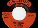 THE JIVE FIVE * When I Was Single * BELTONE * US Orig. Doo-Wop Rocker  45 * MP3
