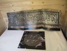 Iron Maiden, Man on the Edge, limited Vinyl Picture disc, Tour poster, Near Mint