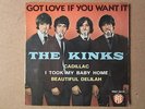 Rare French EP The KINKS Got love if you want it Pye 24131