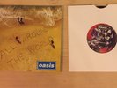 2 X Oasis 7 Inch Vinyl Records All Around The World, Dont Look Back In Anger