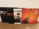 U2 vinyl LP Albums x 4 | Joshua Tree, Rattle & Hum, October & live album