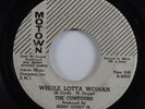 R&B Soul 45 CONTOURS Whole Lotta Woman MOTOWN promo HEAR