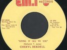 CHERYL BERDELL: Giving It All To You / Fall In Love 45 Hear  (Modern Soul Disco