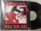 Metallica ?– Kill 'Em All lp vinilp 1983 made in brasil,envio gratis Europa Asia