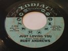 RARE NORTHERN SOUL-Ruby Andrews Just Loving You Zodiac 1010