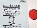 BEETHOVEN Streichquartett String Quartet 11 & 16 Juilliard LP RCA LSC 2632-B