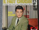 Ricky Nelson, it's up to you - il faut choisir, EP - 45 tours