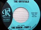 THE CRYSTALS rare VG++ Philles repro 45 Let's Dance THE SCREW part I & II CT984