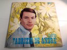 lp 33 Fabrizio De André ?Tutto Fabrizio De André Karim ?KLP 13 Fabriziogramma