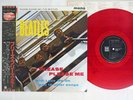 BEATLES PLEASE PLEASE ME EMI/ODEON EAS-70130 Japan OBI MONO Clear Red Vinyl LP