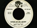 RENE & RAY Queen Of My Heart / Do What You Feel DONNA 1360 RARE DOO WOP 45 Zappa