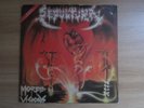 SEPULTURA Morbid Visions 1992 Korea Orig Vinyl LP INSERT Metallica Megadeth